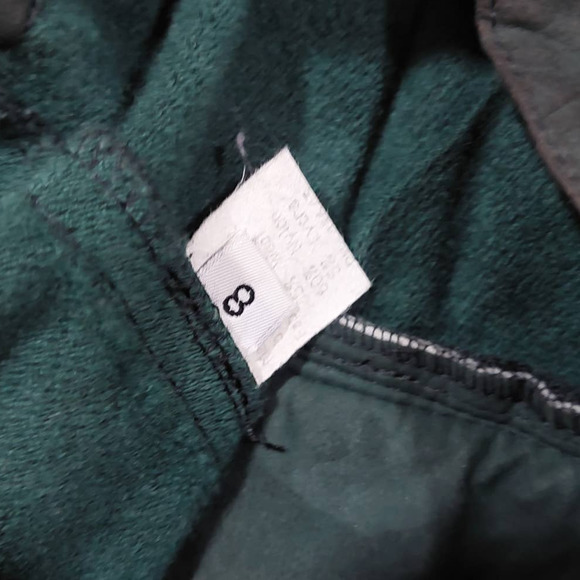 VTG SKEA Women's Snow Ski Snowboard Pants Forest Green Winter Outerwear Size 8 - Picture 6 of 7